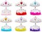 Princess Crowns for Little Girls, Kids Dress Up Tiaras for Birthday Party